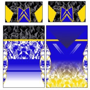 diseño azul