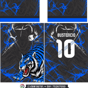 tigre azul